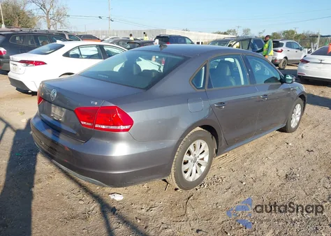 2015 Volkswagen Passat 1.8T Wolfsburg Edition from USA, damaged, VIN 1VWAT7A35FC044920